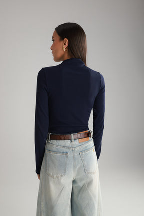 חולצת קרוליין נייבי