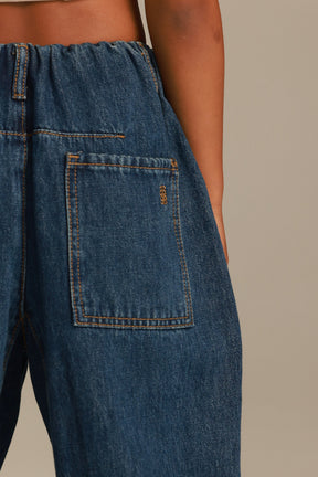 ג'ינס פאולינה כחול כהה