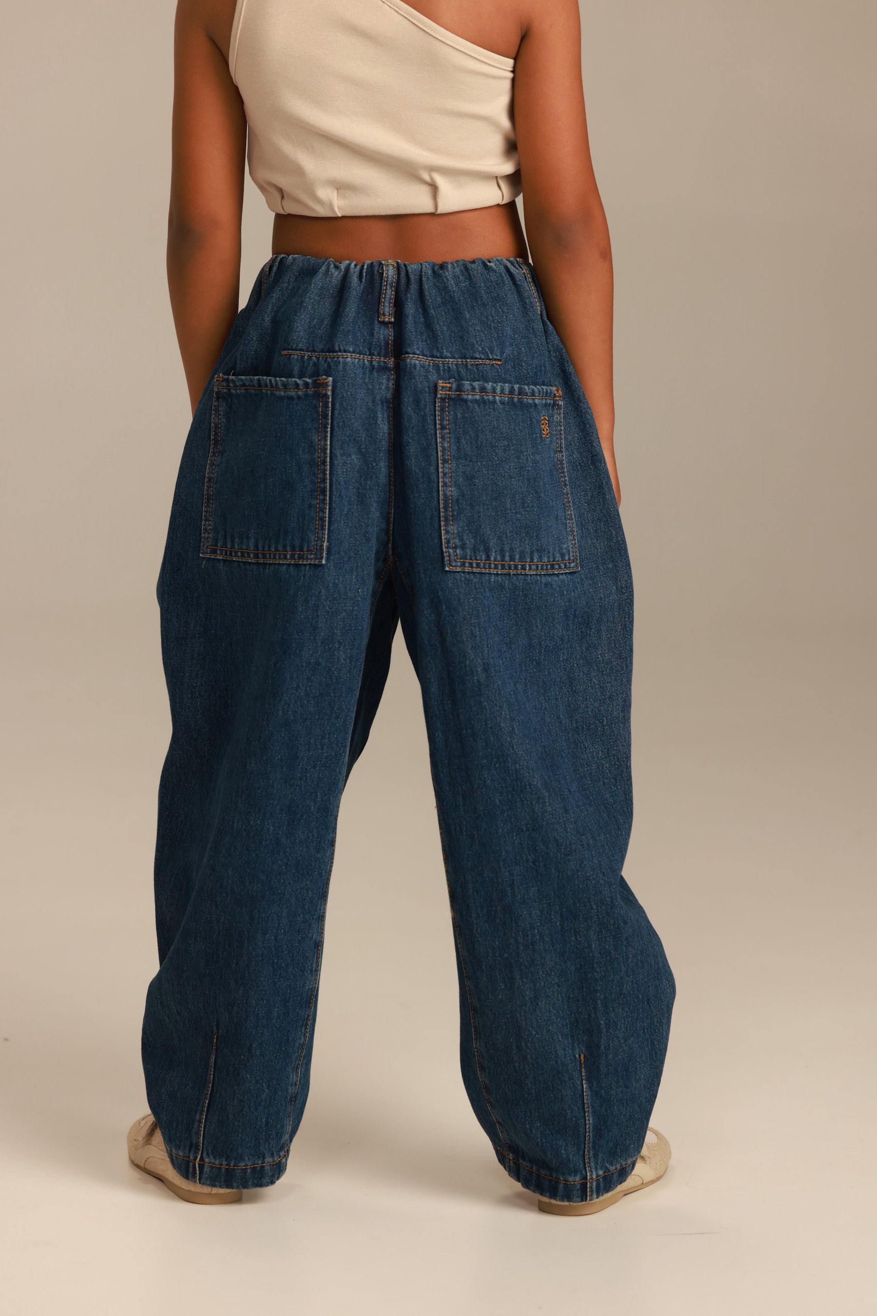 ג'ינס פאולינה כחול כהה