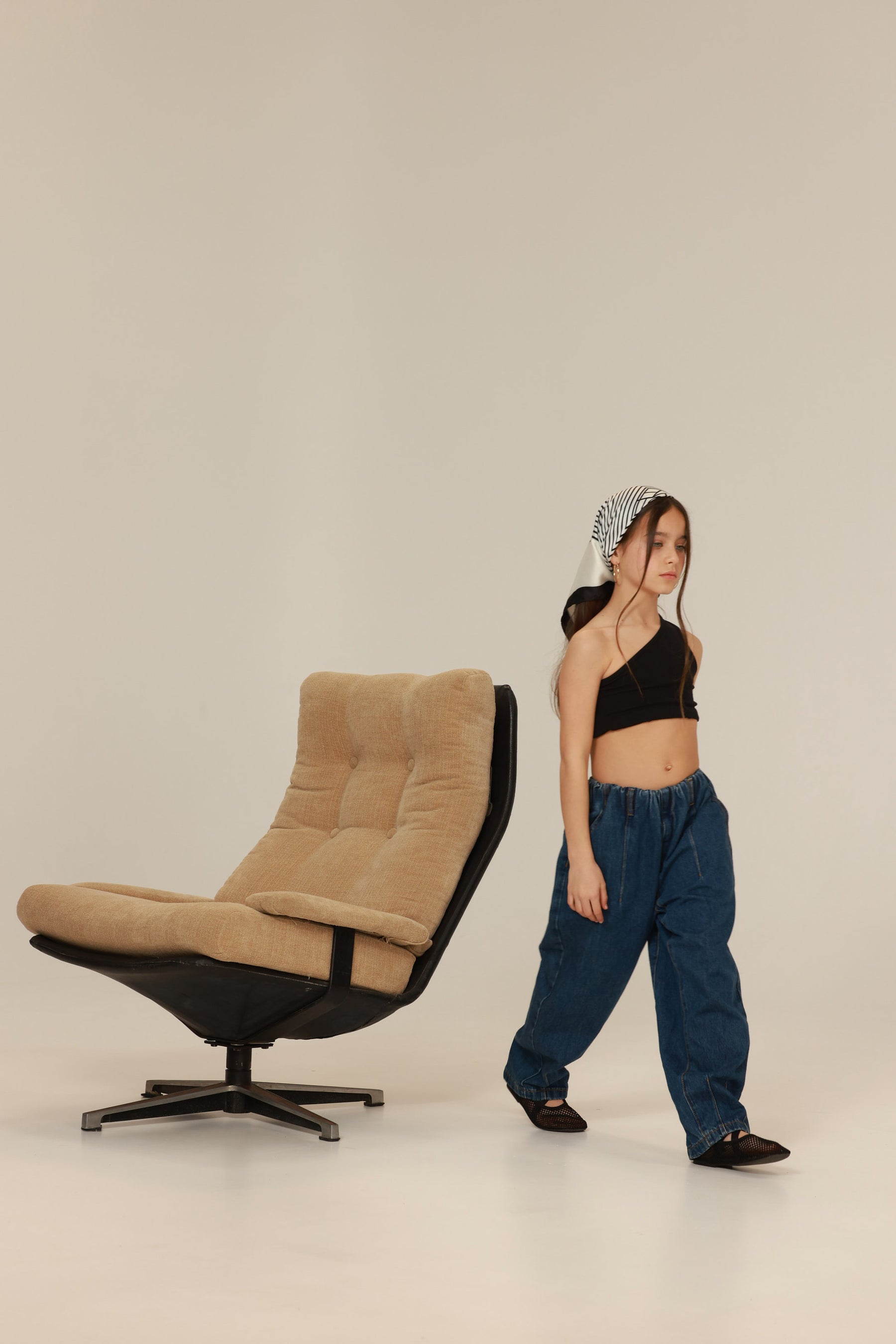 ג'ינס פאולינה כחול כהה