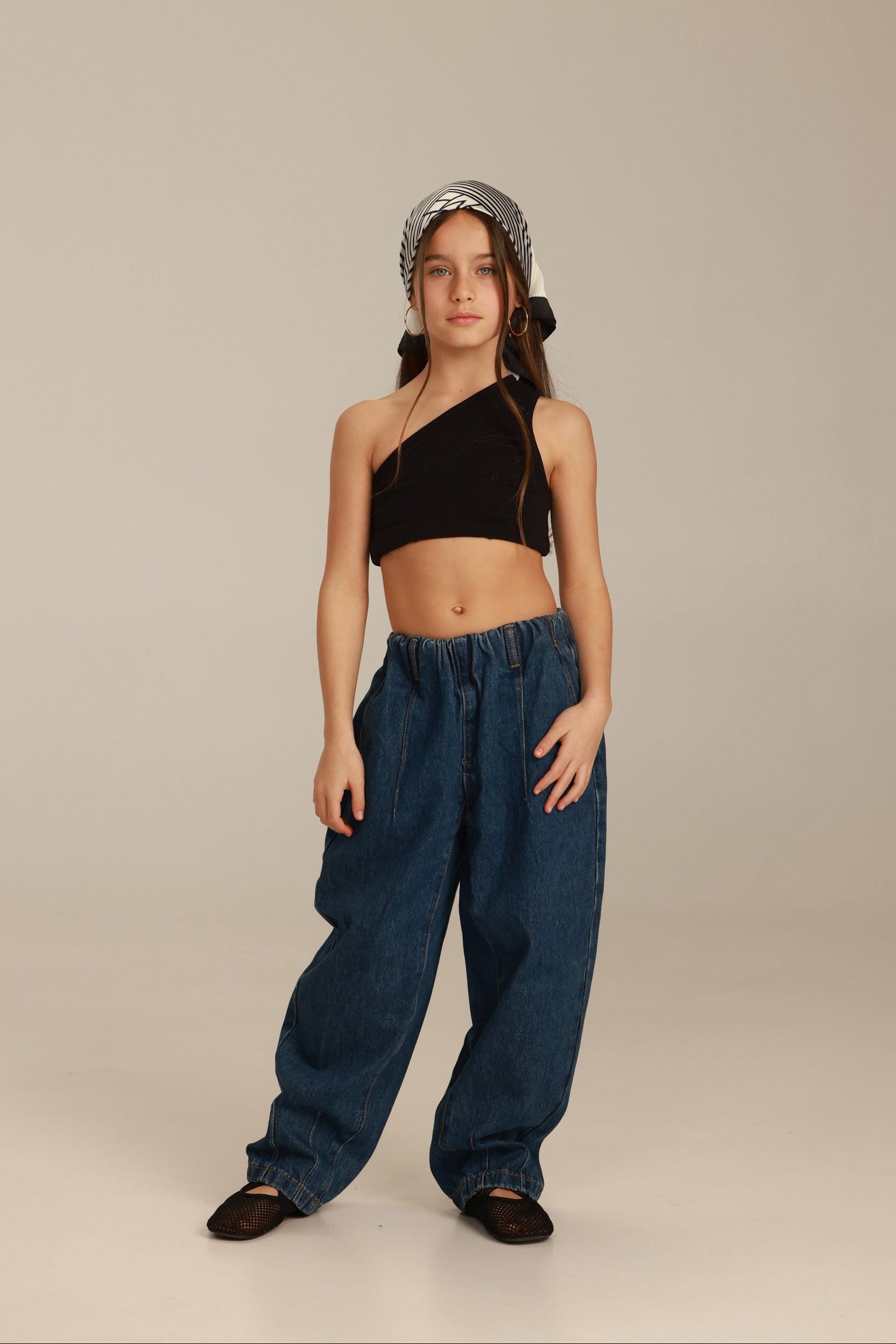 ג'ינס פאולינה כחול כהה