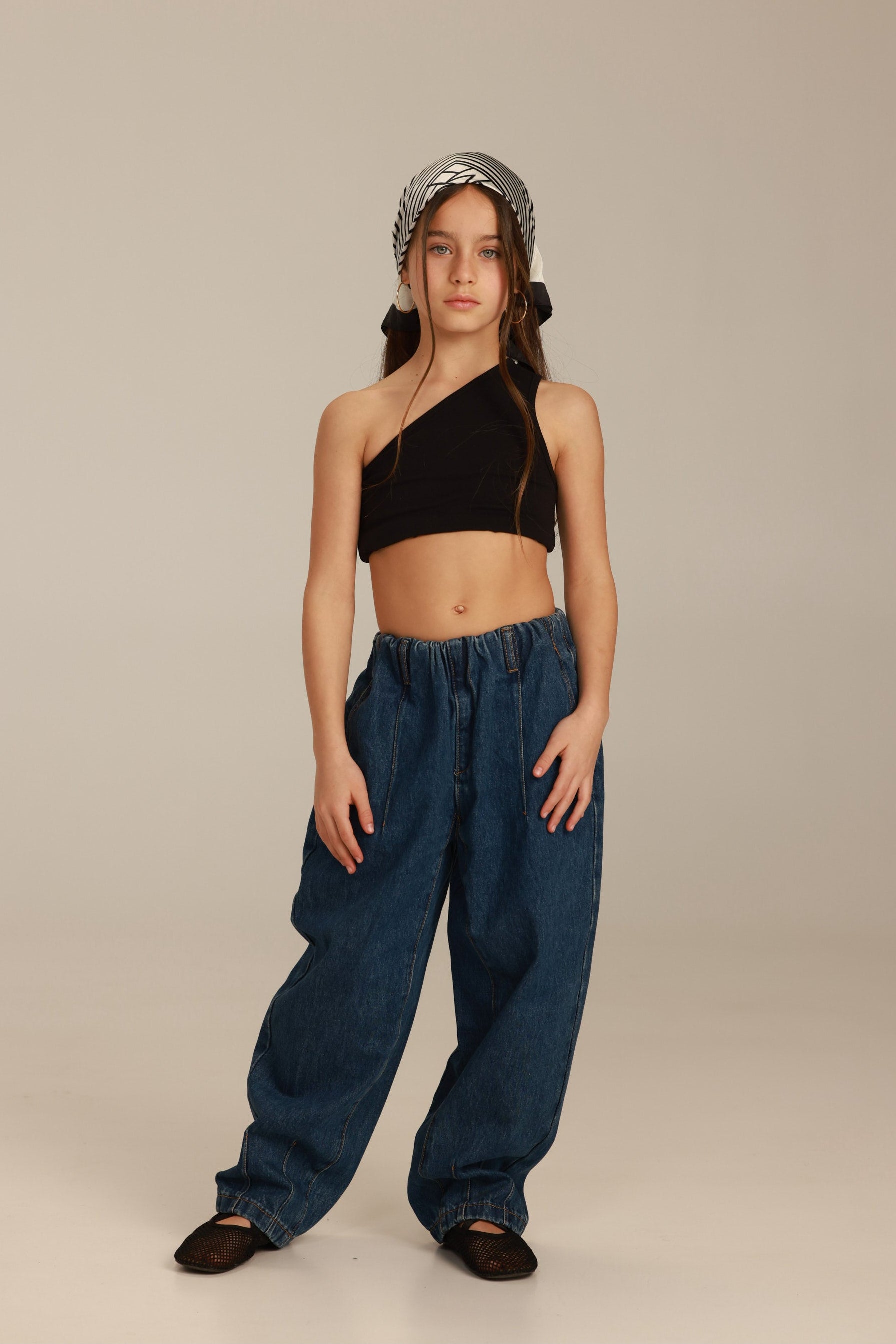 ג'ינס פאולינה כחול כהה