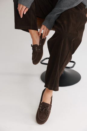 נעלי מרסלו חום כהה