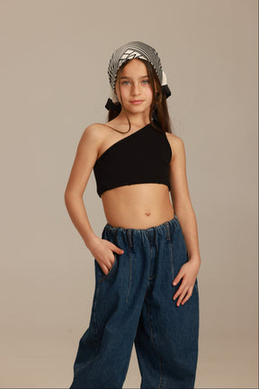 גופיית פרינס שחורה