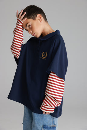 חולצת מרגו נייבי