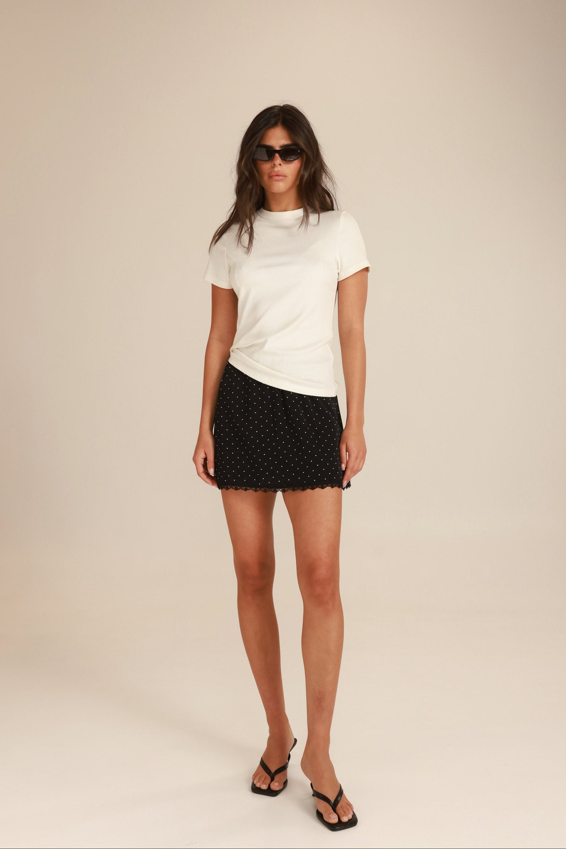 חצאית טיאגו שחורה