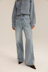 ג'ינס פלורנס כחול בהיר