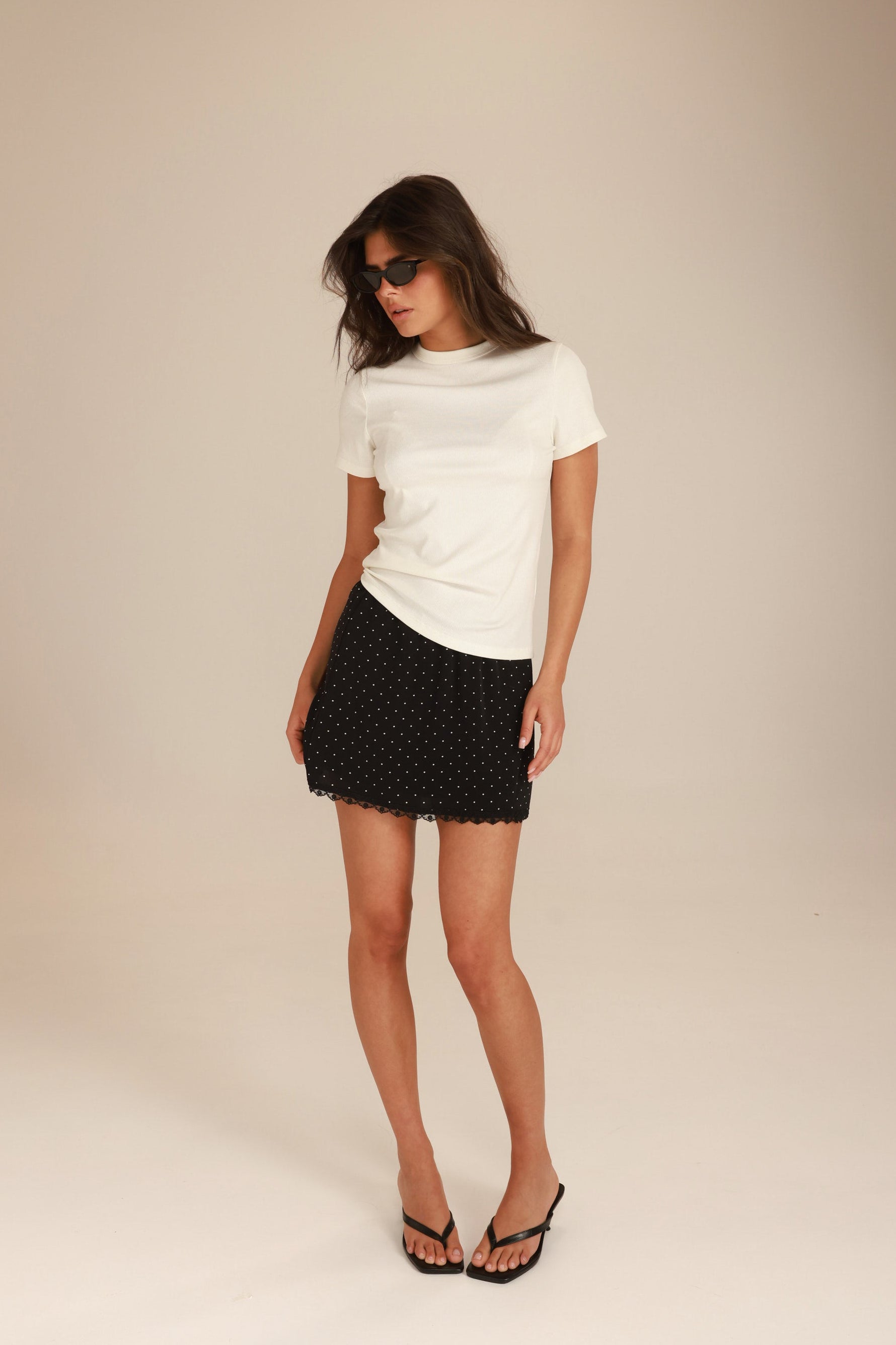 חצאית טיאגו שחורה