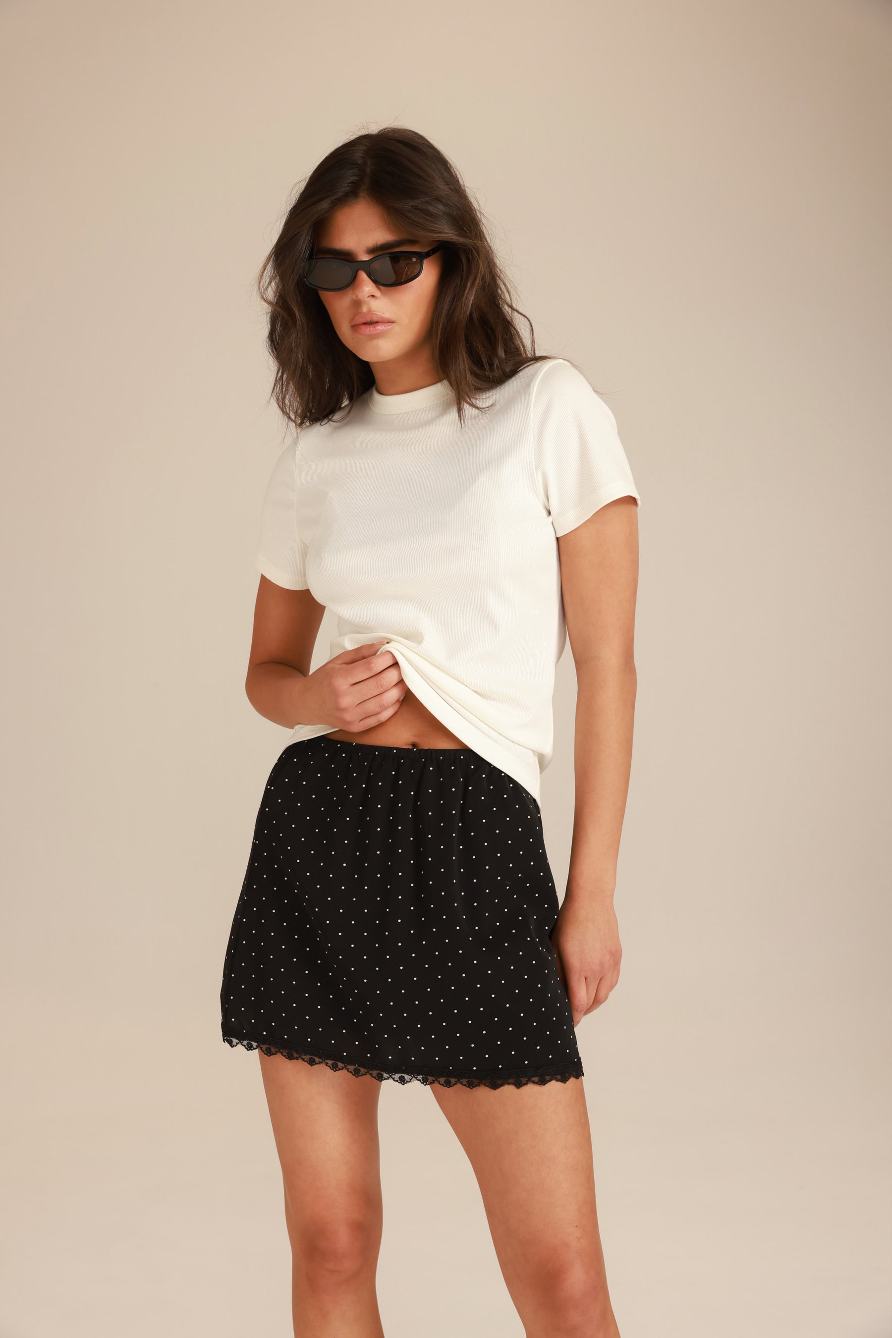 חצאית טיאגו שחורה