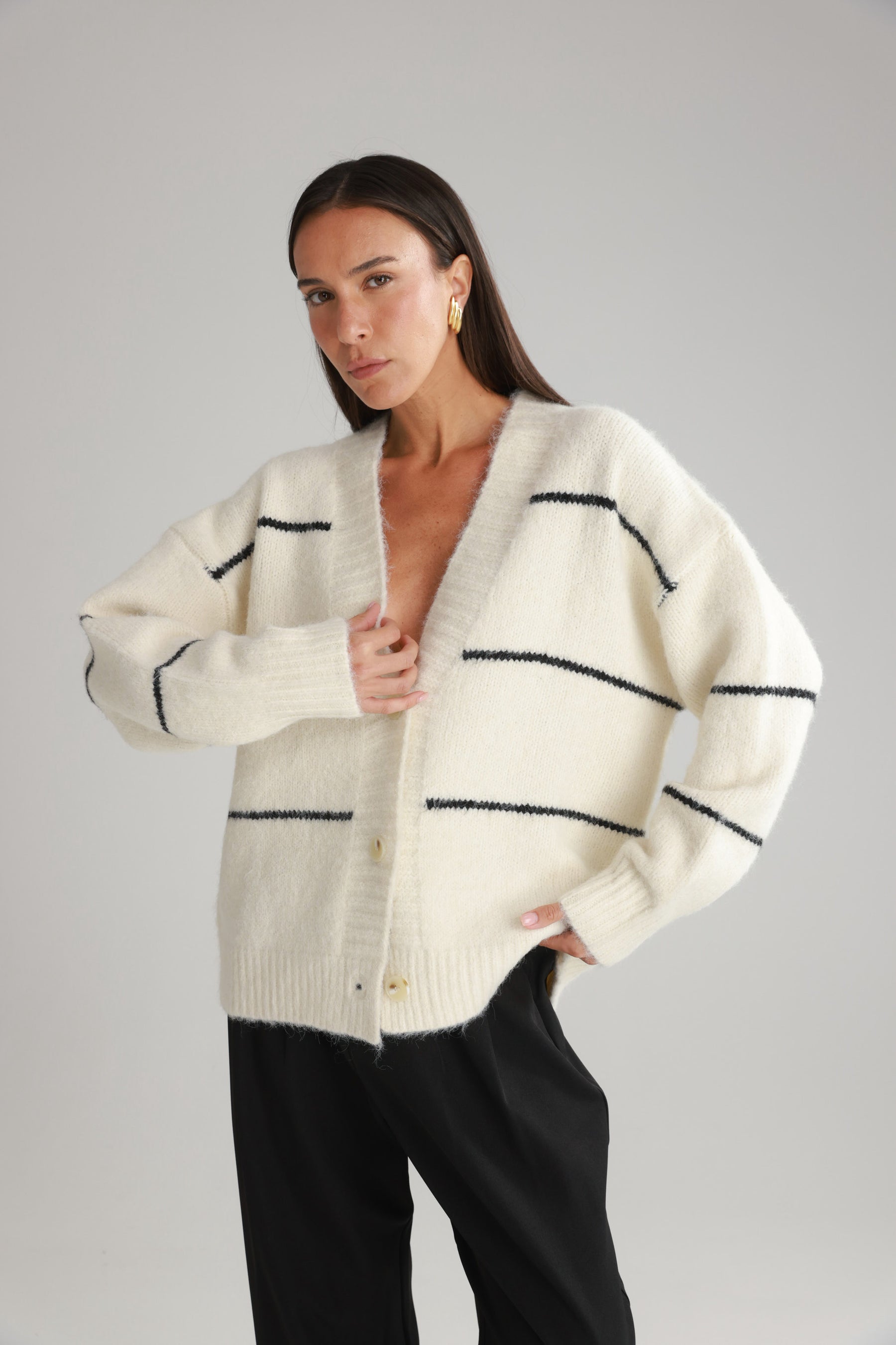 סוודר ארין שמנת