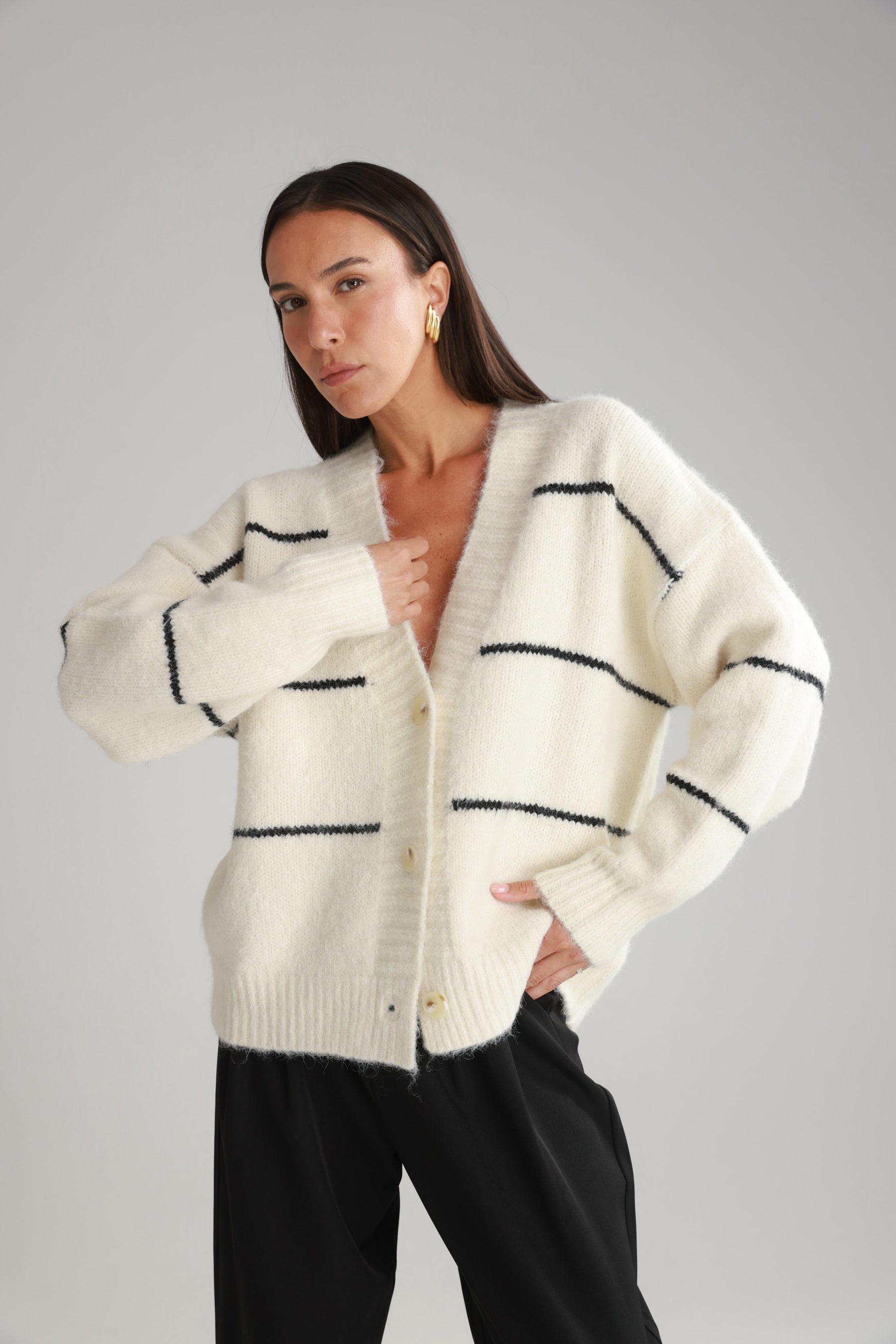 סוודר ארין שמנת