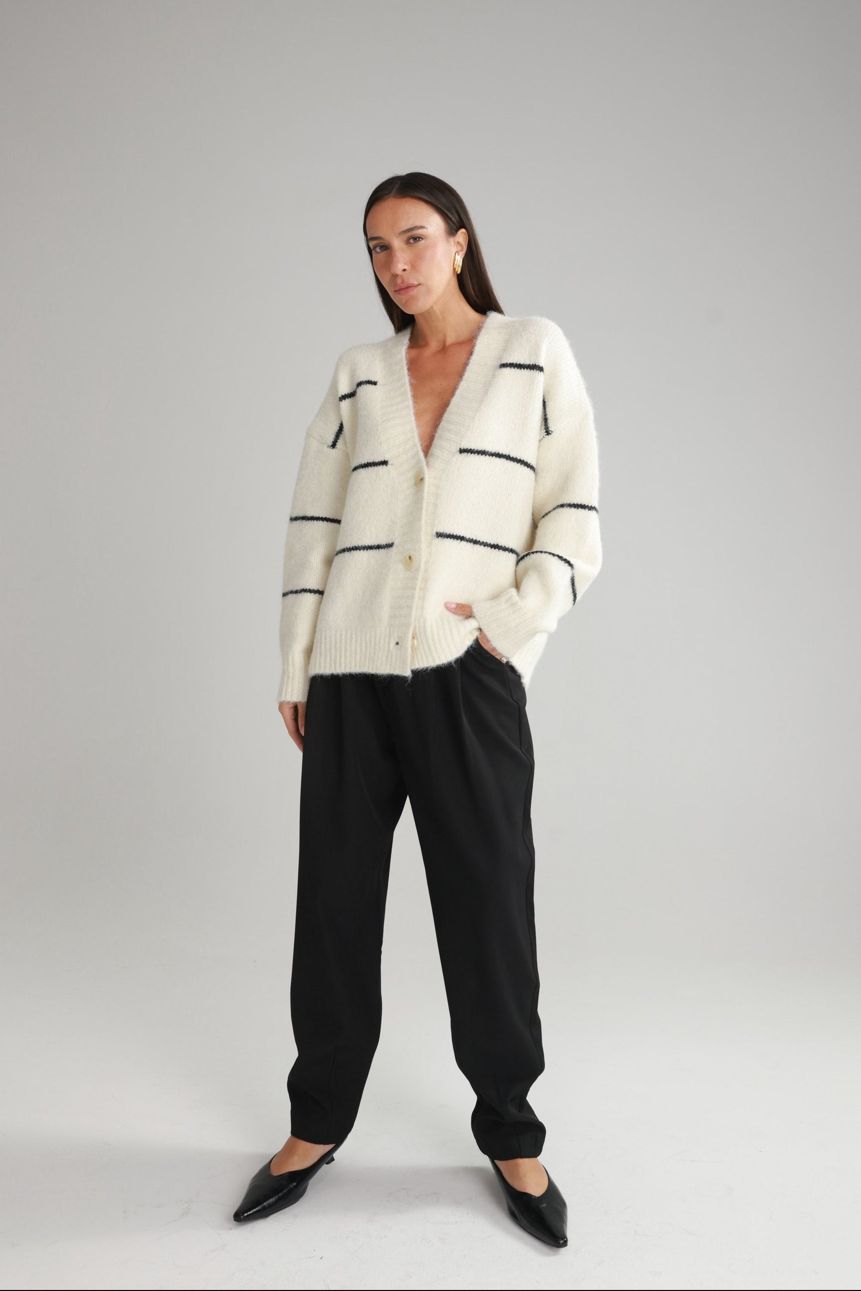 סוודר ארין שמנת