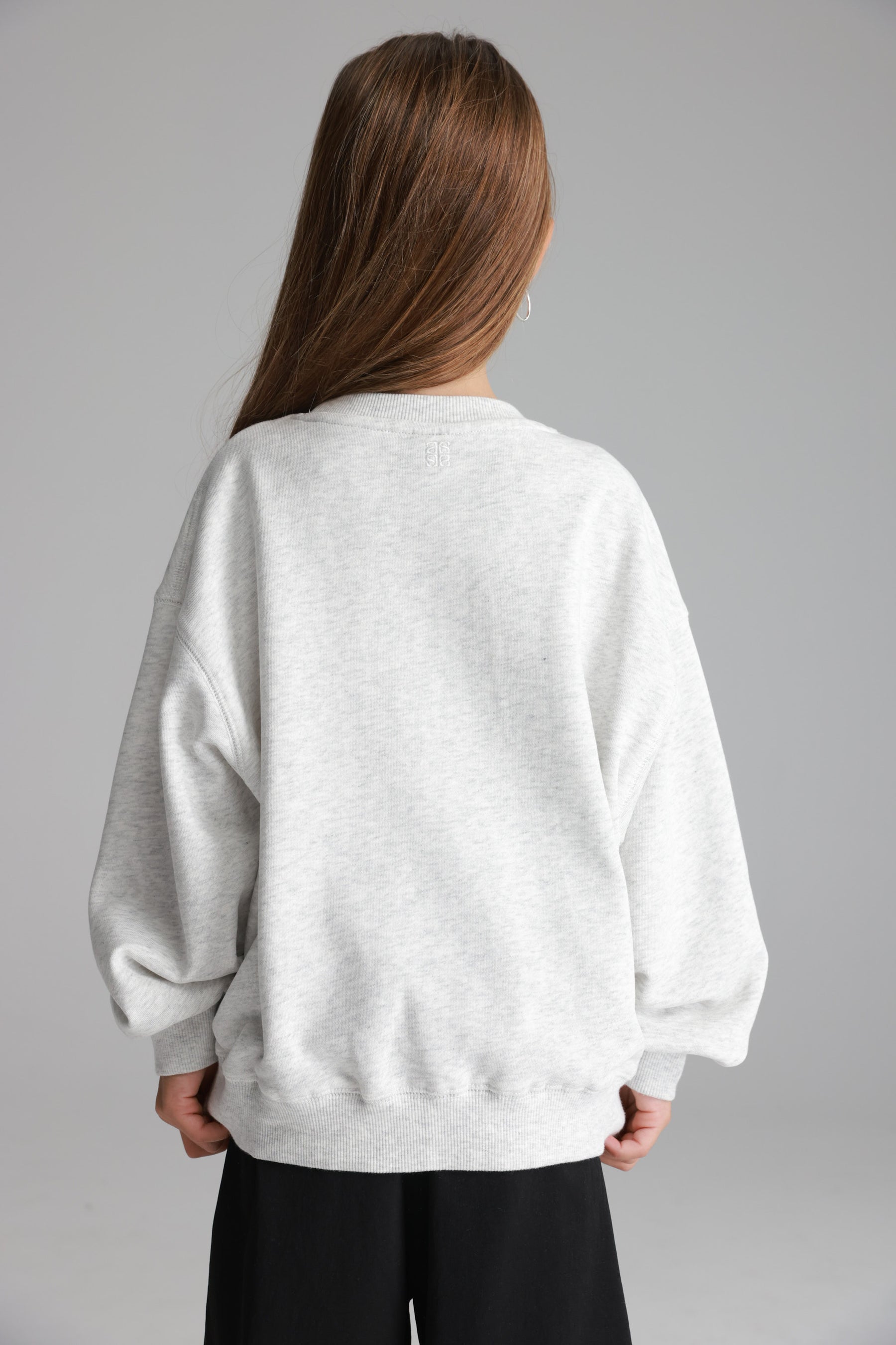 סוויטשירט ביילס אפור בהיר