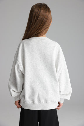 סוויטשירט ביילס אפור בהיר