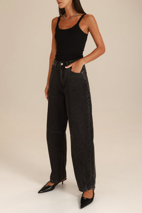 ג'ינס צ'ארלי שחור