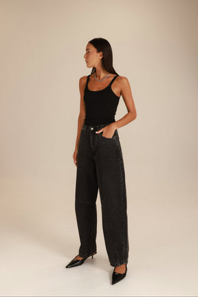 ג'ינס צ'ארלי שחור