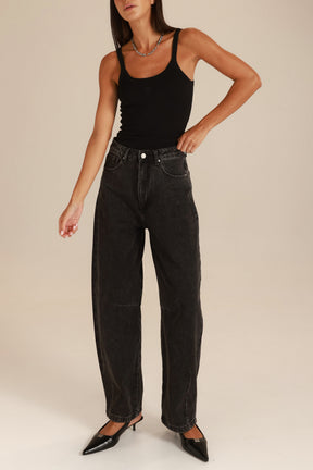 ג'ינס צ'ארלי שחור