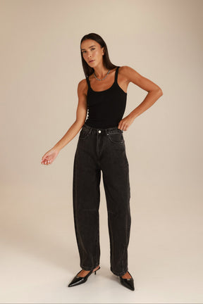 ג'ינס צ'ארלי שחור