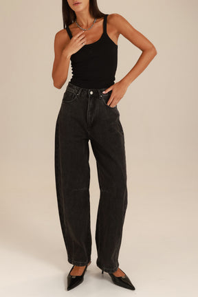 ג'ינס צ'ארלי שחור