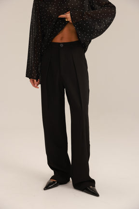 מכנסי רוס שחורים