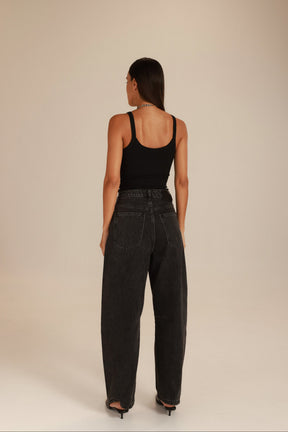 ג'ינס צ'ארלי שחור