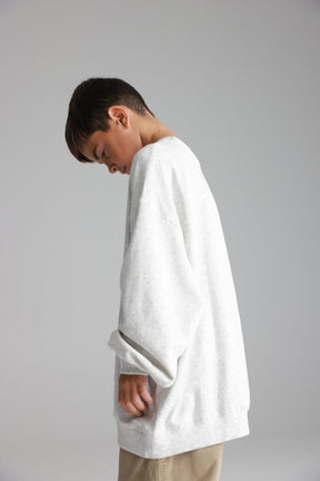 סוויטשירט ביילס אפור בהיר