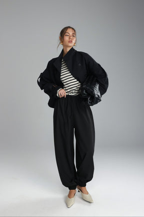 מכנסי אן שחורים