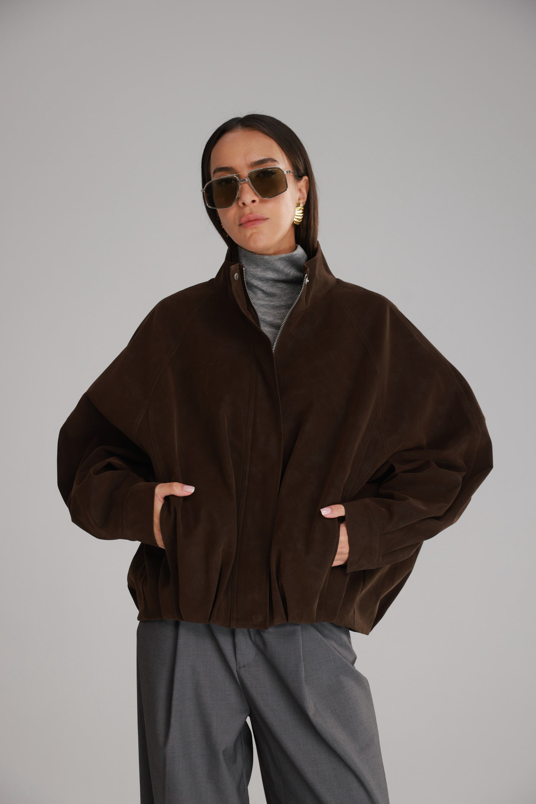 ג'קט לונה חום כהה