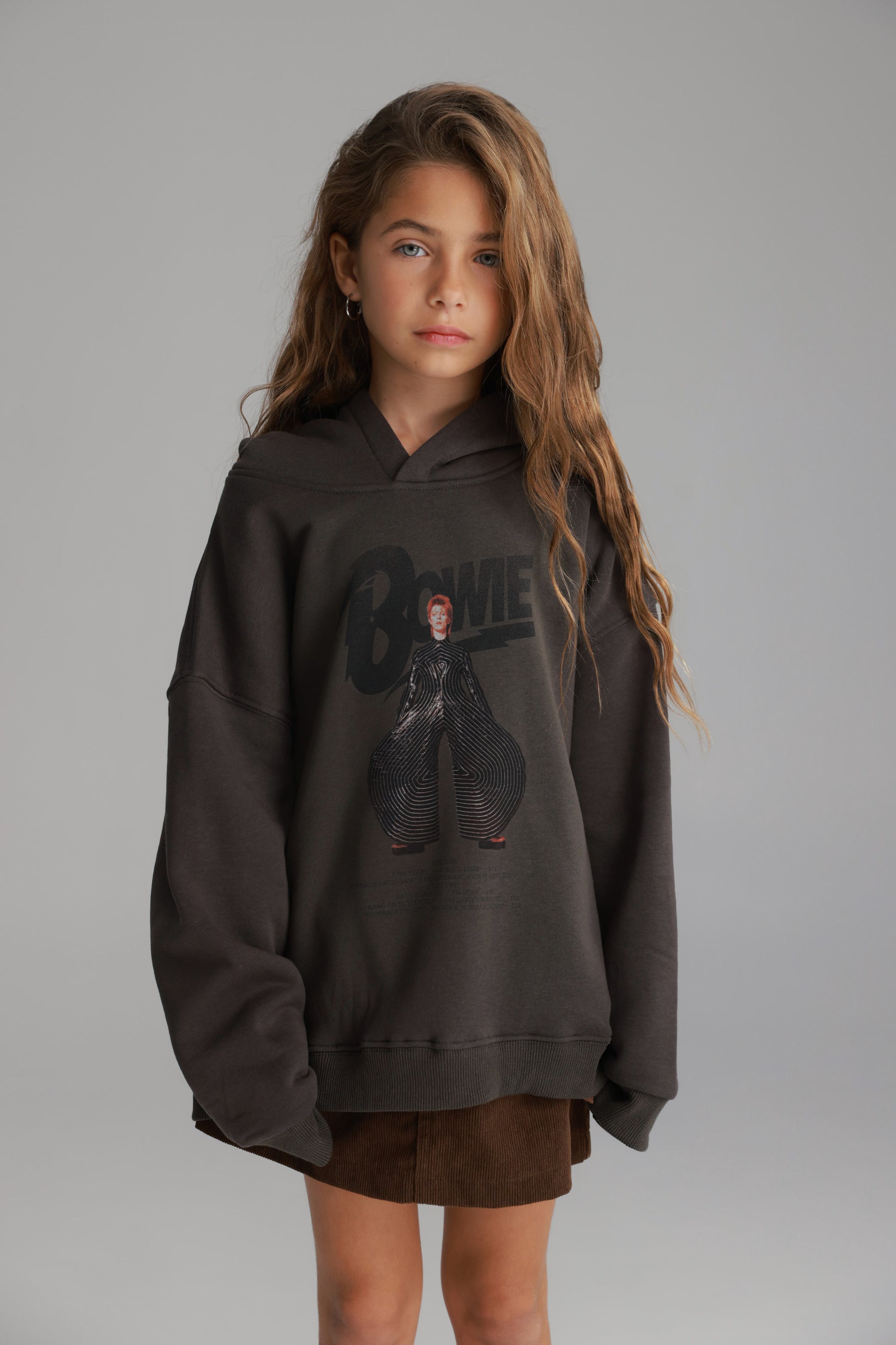 קפוצ'ון טורי אפור כהה