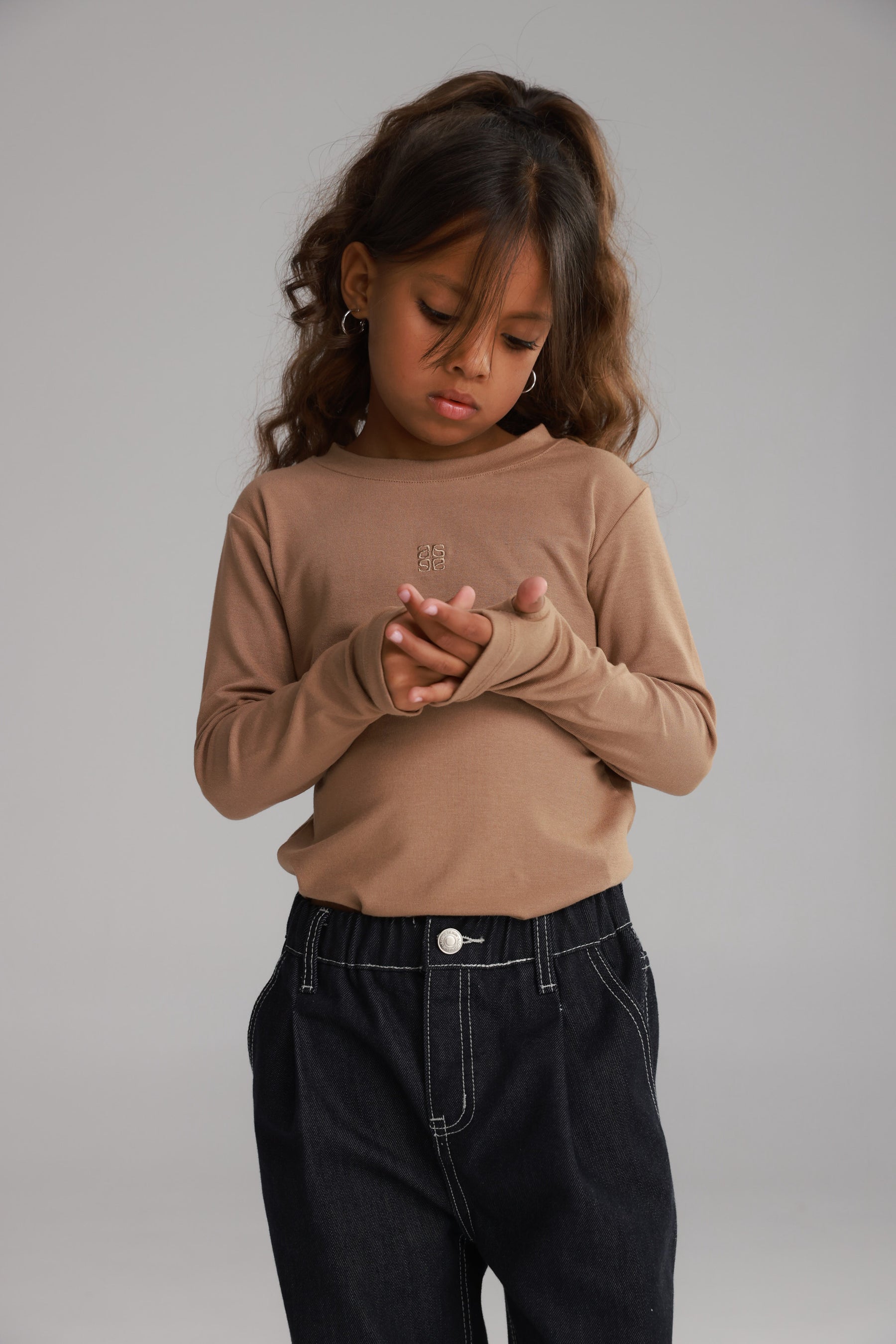 חולצת וויטני חום בהיר