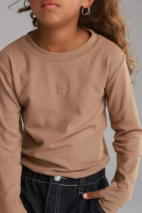 חולצת וויטני חום בהיר