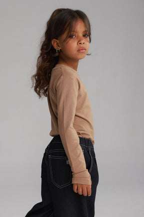 חולצת וויטני חום בהיר