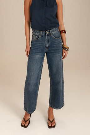 ג'ינס טוני כחול כהה