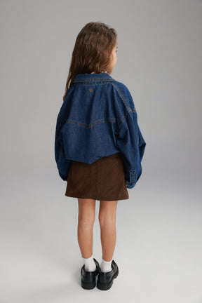 חצאית אולה חומה