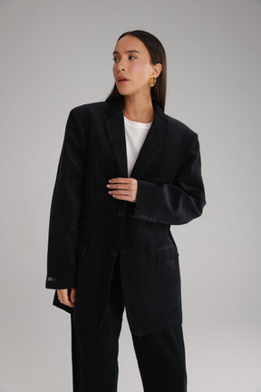 בלייזר מון קורדרוי שחור