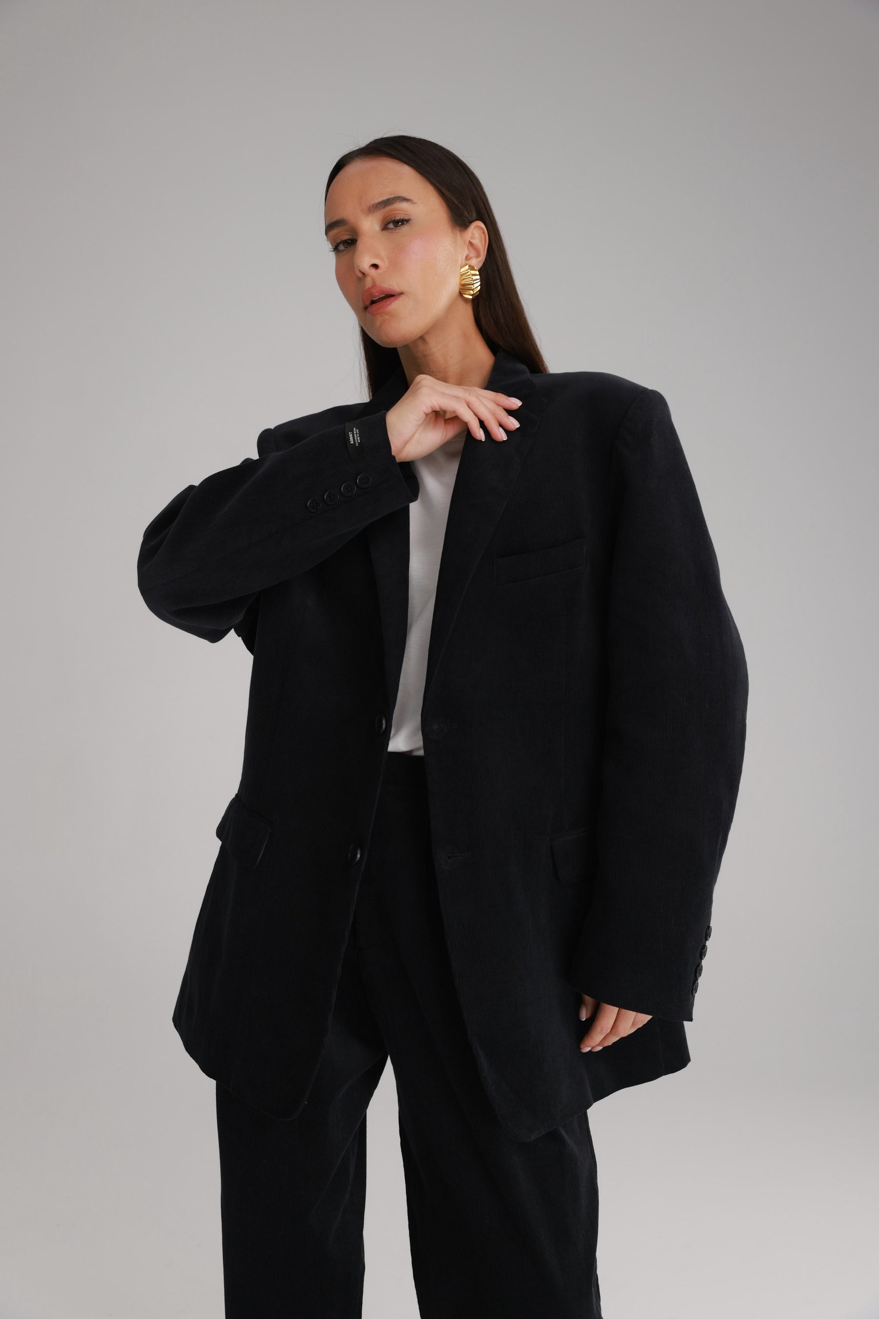 בלייזר מון קורדרוי שחור