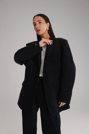 בלייזר מון קורדרוי שחור