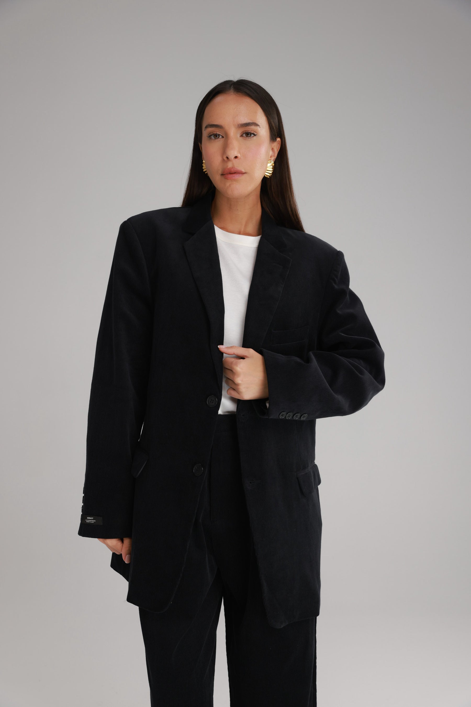 בלייזר מון קורדרוי שחור