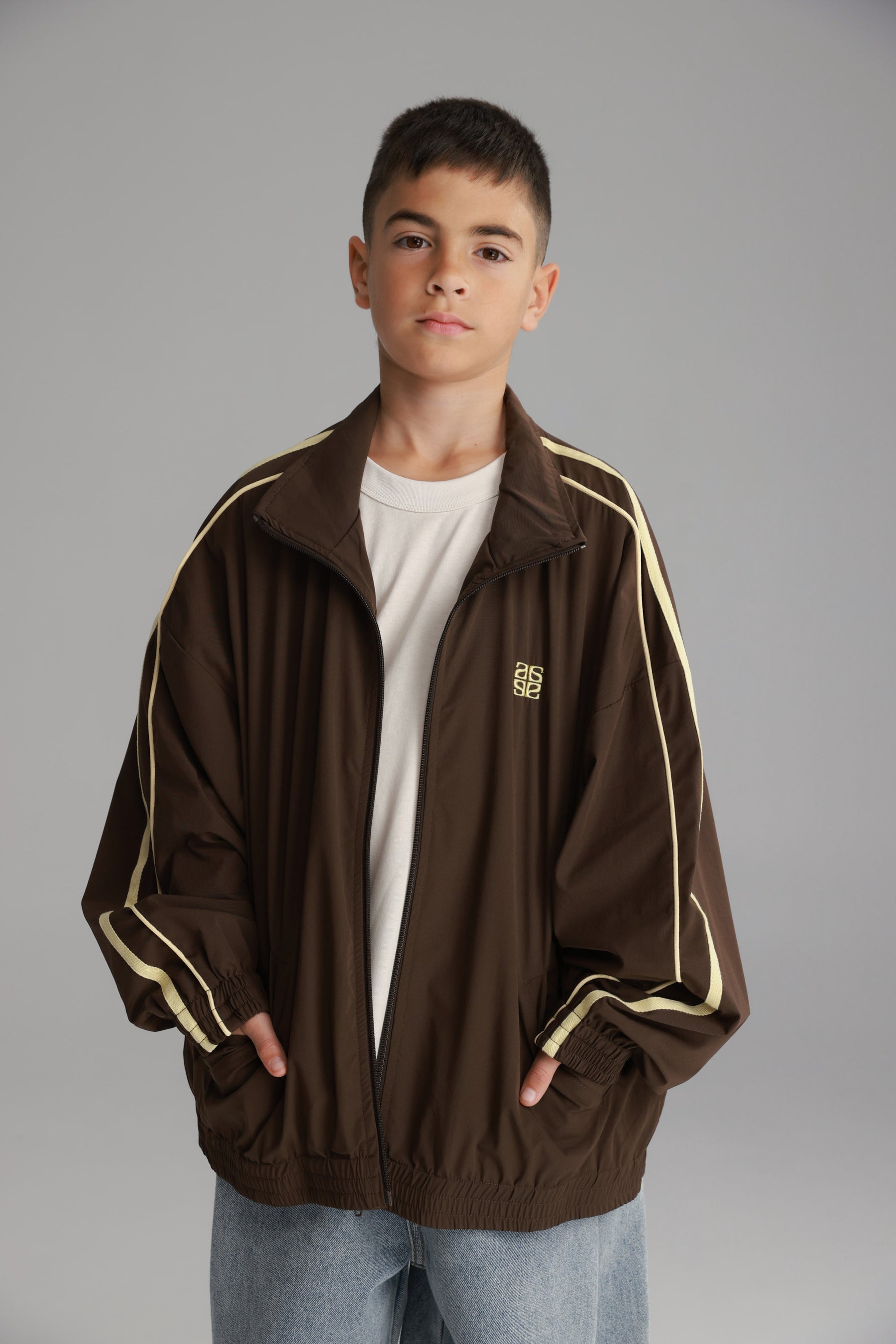 ג'קט מישל חום