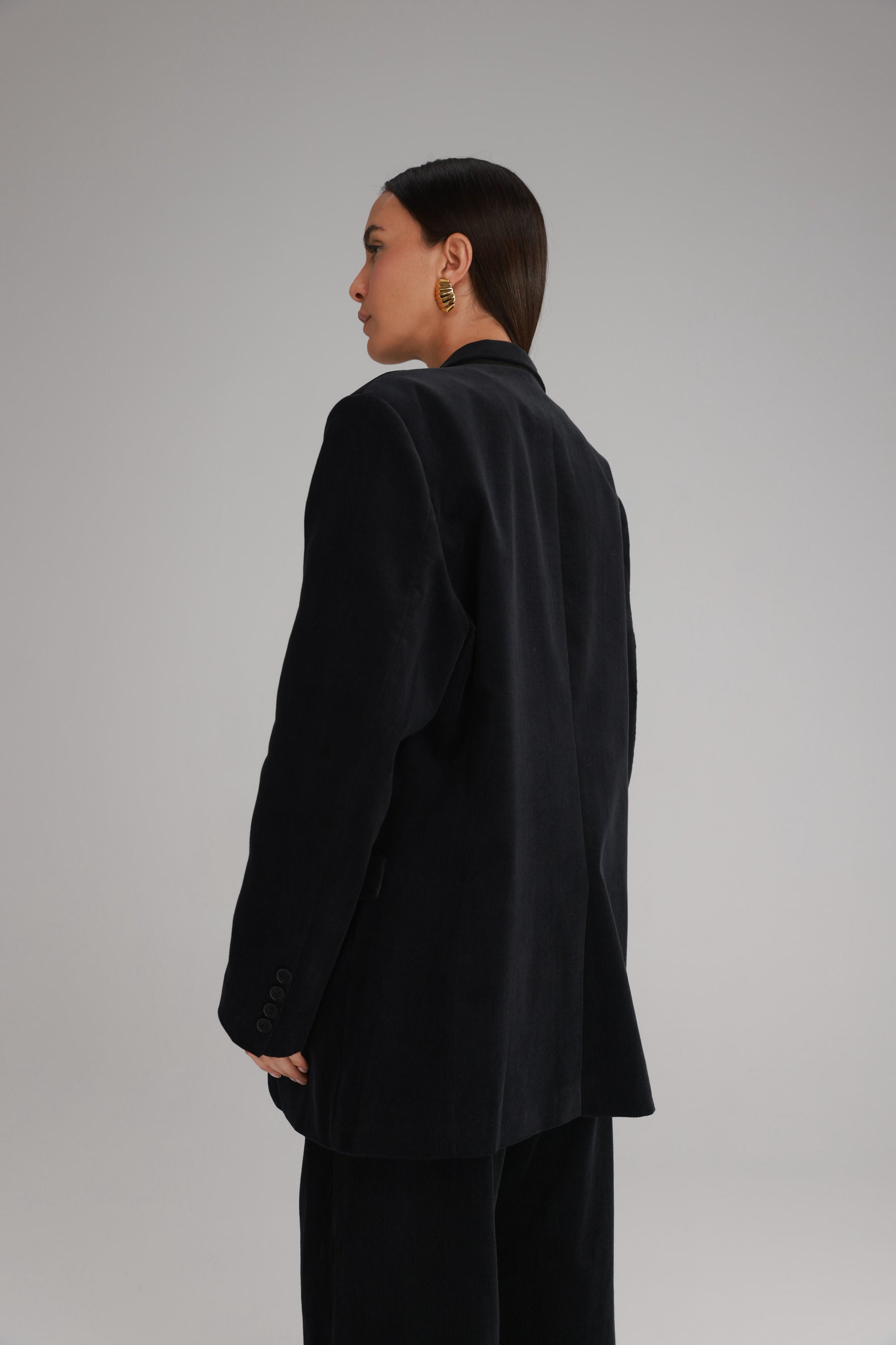 בלייזר מון קורדרוי שחור