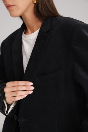 בלייזר מון קורדרוי שחור