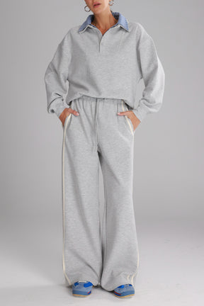 חליפת סול אפורה