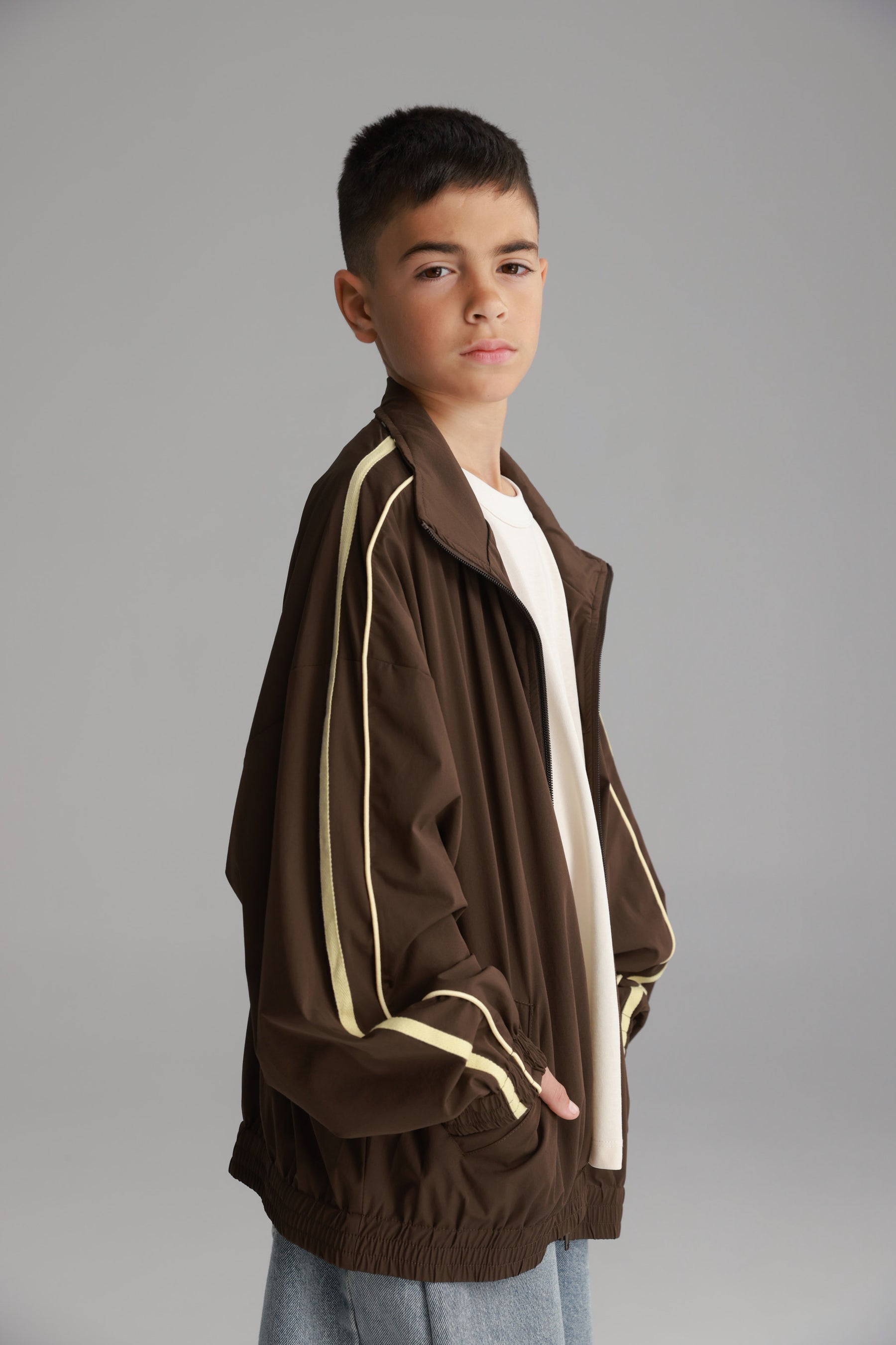 ג'קט מישל חום