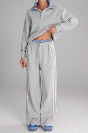 חליפת סול אפורה