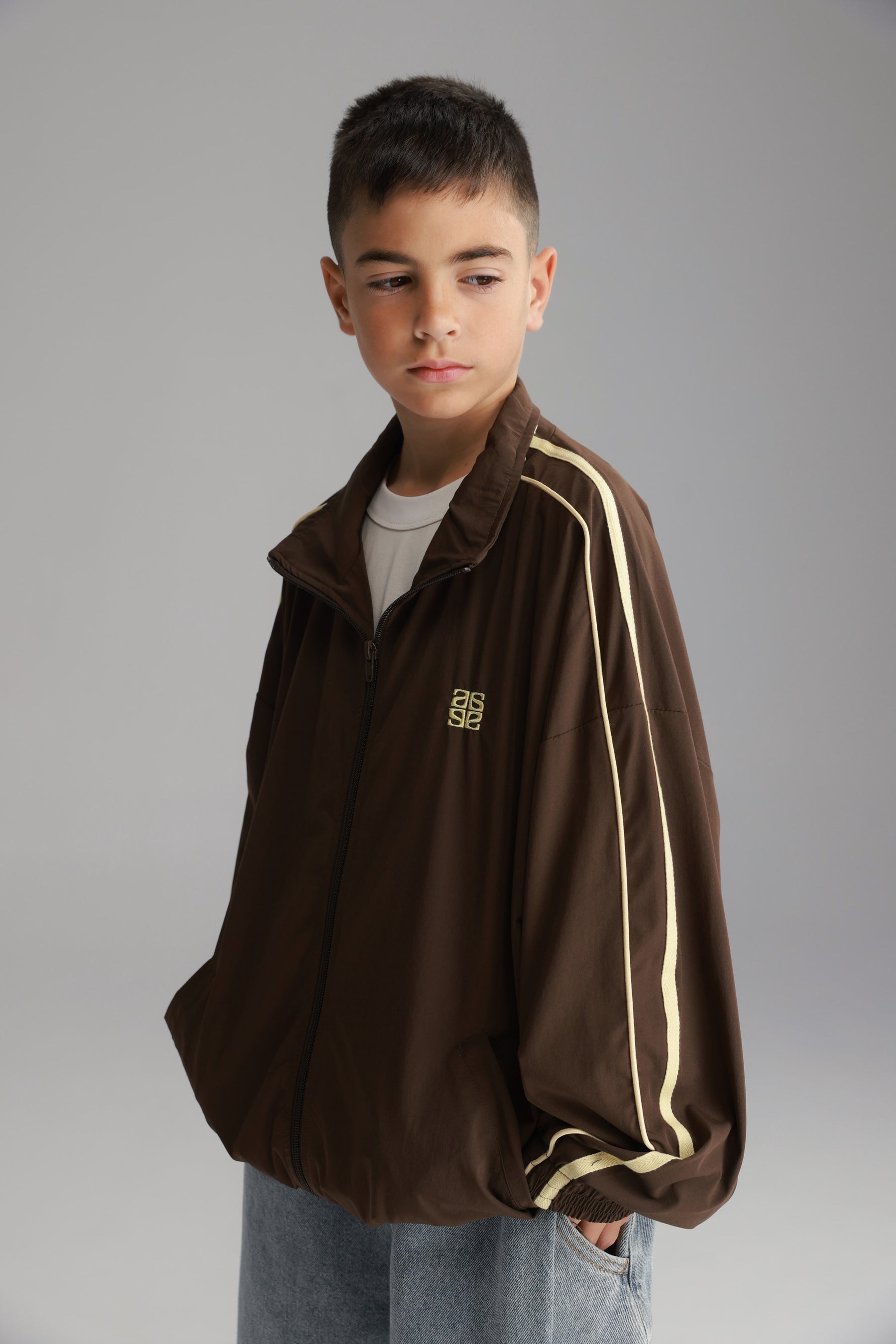 ג'קט מישל חום