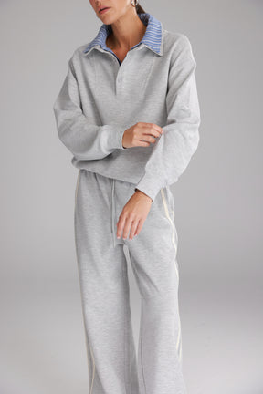 חליפת סול אפורה