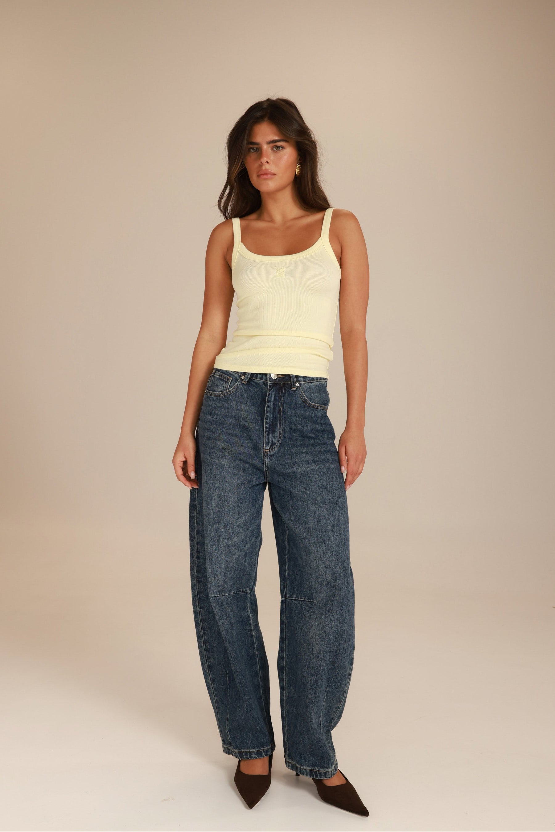 ג'ינס צ'ארלי כחול כהה