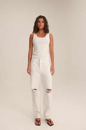 ג'ינס מייקל לבן