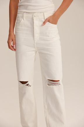 ג'ינס מייקל לבן