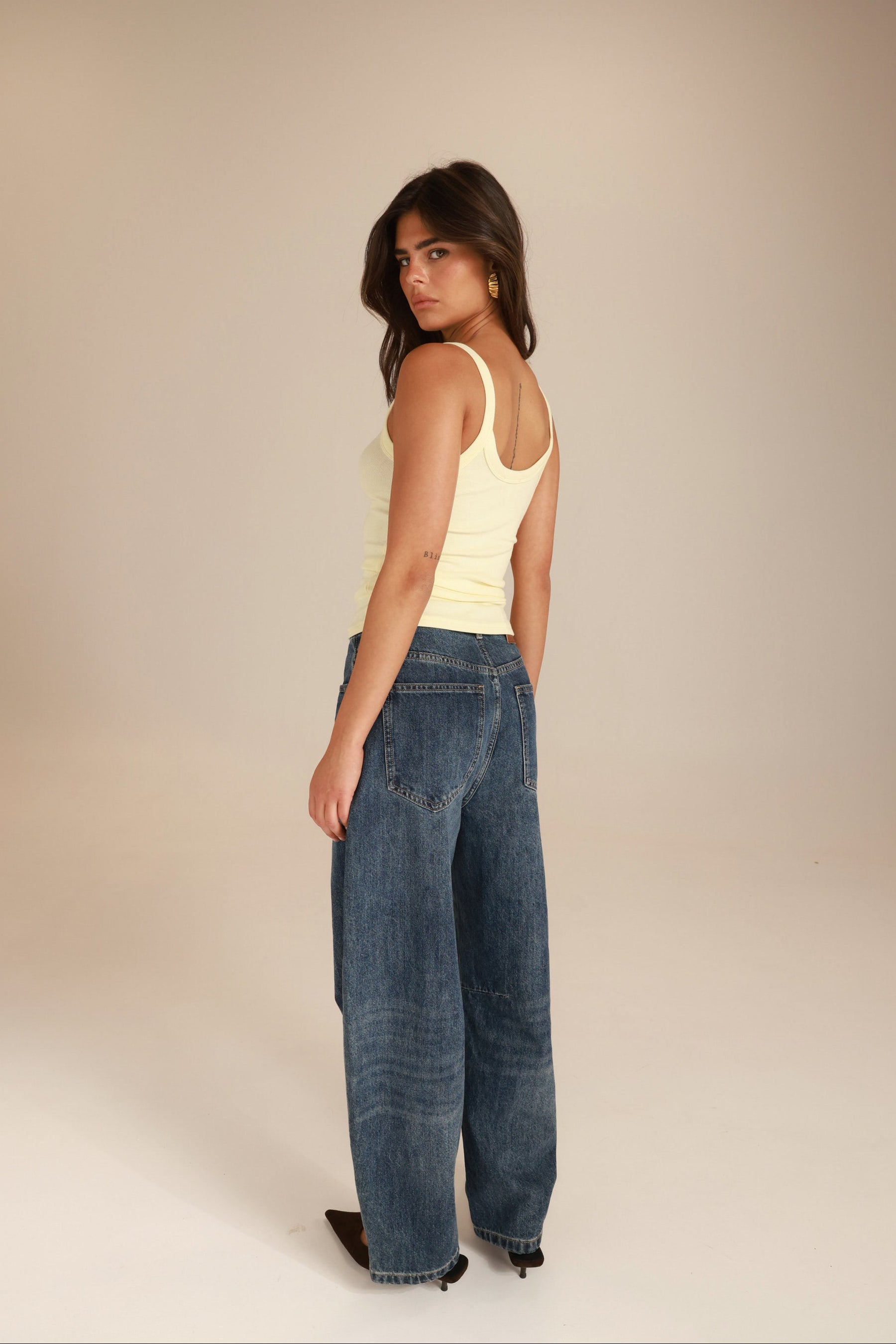 ג'ינס צ'ארלי כחול כהה